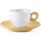 Guzzini Kaffeetasse 0,2 l Senf Gelb 2 St.