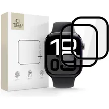 techprotect Displayschutz Glass Flex+ 4Kom Apple Watch 46 mm Schwarz