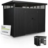 Juskys Gerätehaus Luzern 7,8 m2 Anthrazit