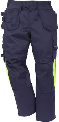 Schweißerschutzhose 2030, dunkelblau, Größe C52 - blau - C52