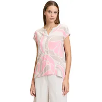 Betty Barclay Casual-Shirt mit Ringel in Nature/Rosé | Gr.: