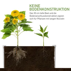 Outsunny Hochbeet Kunststoff,
