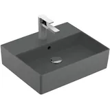 Villeroy & Boch V&B Waschtisch Memento 2.0 50x42cm, Hahnl., m ÜL, graphite C-plus