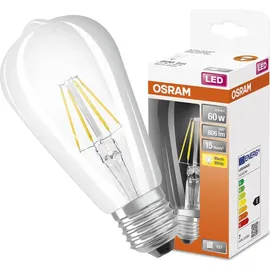 Osram LED-Lampe 4058075434400 7W E27 warmweiß 1 St.