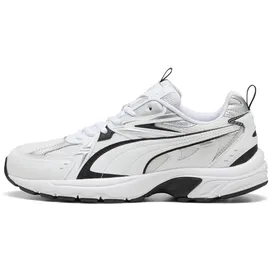 Puma Milenio Tech Weiß/Schwarz/Silber 42