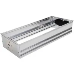 Kopp 939681019 ExitFly 30cm, chrom, Klappenmechanik ohne Kabelkanal