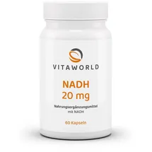 Vita-World GmbH Vita World NADH 20 mg Kapseln 60 St.