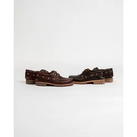 Timberland Authentics 3 Eye Classic Lug Brown Pull Up), 41