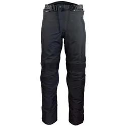 Motorradhose ROLEFF "RO 456" Gr. M, schwarz (schwarz, ro 456k), Hosen, M, N-Gr, Obermaterial: 100% Polyester. Innenfutter: 100% Polyester, Herausnehmbares Thermofutter