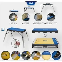 Brilliant Tools 4in1 Universal Werkbank