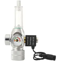 Mreryyse CO2-Regler für Aquarien, CO2 Druckminderer für bepflanztes Aquarium, CO2 Druckminderer mit Magnetventil & Blasenzähler, nur für Sodastream-Flasche. Kein Adapter ist erforderlich