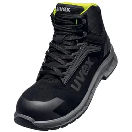 Uvex 2 trend Sicherheitsschuh S3S Schnürstiefel schwarz/gelb 35 - schwarz/gelb