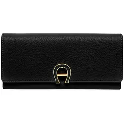 Aigner Selena Schein- und Kartentasche Black, schwarz
