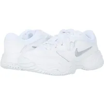 Nike Court Lite 2 Kinder Weiß/Metallic Silver 37,5