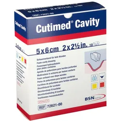 Cutimed® Cavity 5 cm x 6 Kompressen 10 St