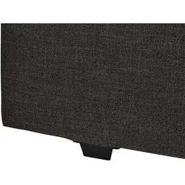 Sofa.de York 140 x 200 cm graphitgrau/schwarz