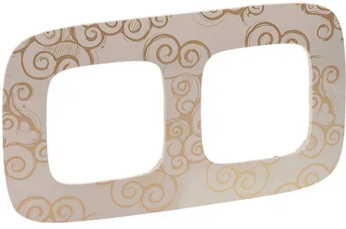 LegrandValena Allure Rahmen 2-fach (goldstyle)