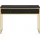 LEONIQUE Fleuriss Konsolentisch 110x40x76 schwarz