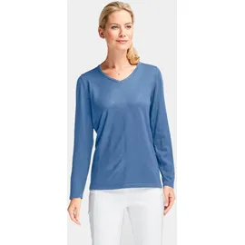 GOLDNER Strickpullover blau M