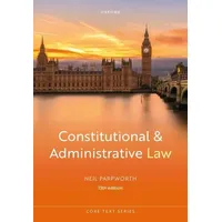Oxford University Press Constitutional and Administrative Law