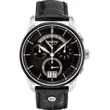 Bruno Söhnle Herren Armbanduhr Grandioso 17-73117-741 Chronograph Edelstahl Lede...