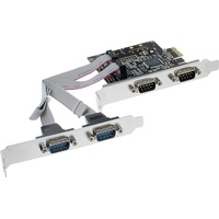 InLine Schnittstellenkarte, 4x seriell, PCIe x1 (76623C)