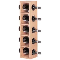 FineBuy Weinregal 70 cm Beige