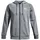 Under Armour Essential Fleece Kapuzenjacke Herren 012 pitch gray medium heather/white S