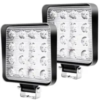 CCLIFE Led Arbeitsscheinwerfer 12V Scheinwerfer 2X48W Auto Traktor IP67