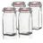 BigDean Einmachglas 1,5 L 4 St.