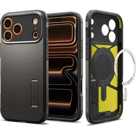 SPIGEN iPhone 17 Pro Max Handyhülle Tough Armor Gunmetal