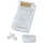 Lindy 62430 RJ45 Stecker UTP Cat.6, mit Einführhilfe, 10er Pack