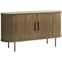 XORA Sideboard Eiche dunkel, - 140x76x45 cm