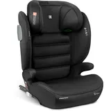 KIKKABOO i-Track i-Size, Kindersitz 15-36 kg ISOFIX – Gruppe 2-3 Autositz ab 3 Jahre bis 12 Jahre, SPS, 12-fach verstellbare Kopfstütze, 100-150 cm, Schwarz