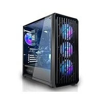 SYSTEMTREFF Basic Gaming PC AMD Ryzen 5 5600G 6x4.4GHz | AMD RX Vega 7 4K HDMI DX12 | 512GB M.2 NVMe | 32GB DDR4 RAM | WLAN Desktop Computer Rechner für Gamer, Zocker
