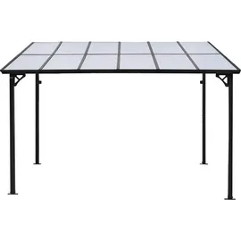 Home Deluxe Terrassendach ECO 360 x 300 cm grau