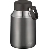 Alfi CITY FOOD MUG 470ml, cool grey, Edelstahl-Thermobehälter für Essen, Isolierbehälter für Suppen, Salat, Müsli to go, hält 7 Stunden warm, 14 Stunden kalt, spülmaschinenfest, BPA-frei