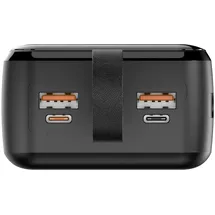 Realpower PB-27000 Pro,27.000mAh,65W,2x USB-A,2x USB-C,black