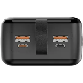 Realpower PB-27000 Pro,27.000mAh,65W,2x USB-A,2x USB-C,black