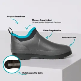 Gardena Gummistiefel Dunkelgrau 37