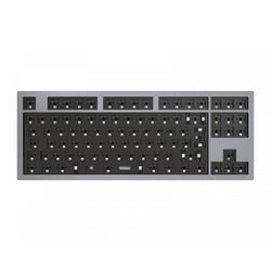 Keychron Q3 QMK Swappable RGB Backlight ISO - Barebone - Silver Grey