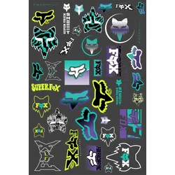 FOX Reprsnt Sticker Set, mehrfarbig für Männer