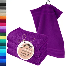 Lashuma London Handtuchset 4-tlg. lila