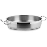 Lacor PFANNE OHNE Deckel D.40 cm ECO-Chef, Edelstahl, 40, 49.5 x 49 x 13.5 cm