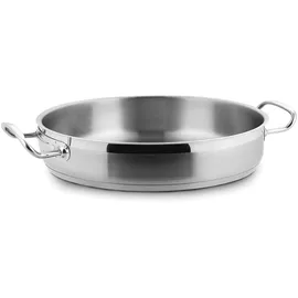 Lacor PFANNE OHNE Deckel D.40 cm ECO-Chef, Edelstahl, 40, 49.5 x 49 x 13.5 cm