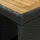 vidaXL Gartenbar Set 5-tlg. Schwarz