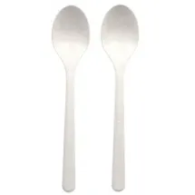 Papstar Löffel, Bio-PP, weiß, weiß