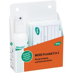 Wero FirstAid 2 in 1 - Wundreinigung und Dokumentation St