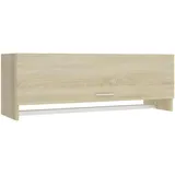 vidaXL Garderobenschrank Sonoma-Eiche 100 x 32,5 x 35 cm Braun