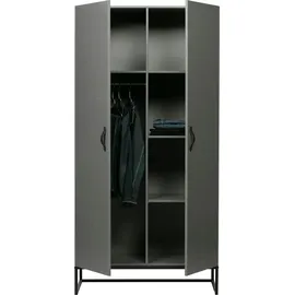 Woood Morris Garderobenschrank 195 x 100 x 0 grau